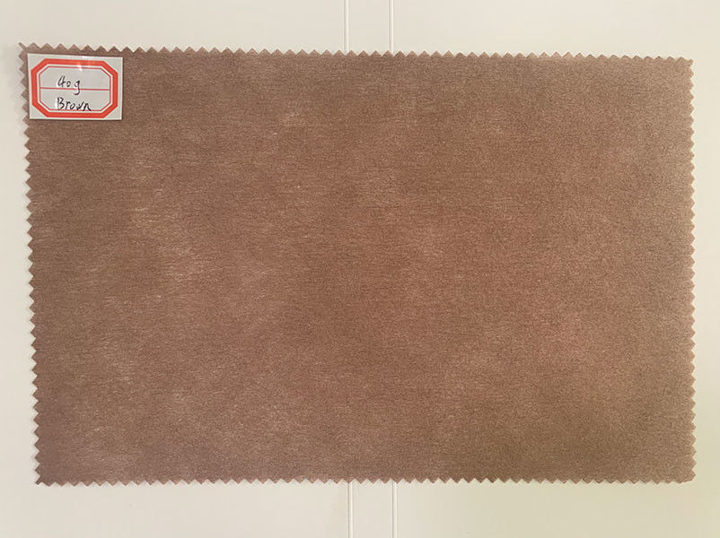 40 جرام بني فاتح قاعدة غير منسوجة من الجص ، ضمادة لاصقة طباعة Woodpulp PP Spunlace Fabric